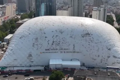 cúpula inflável china
